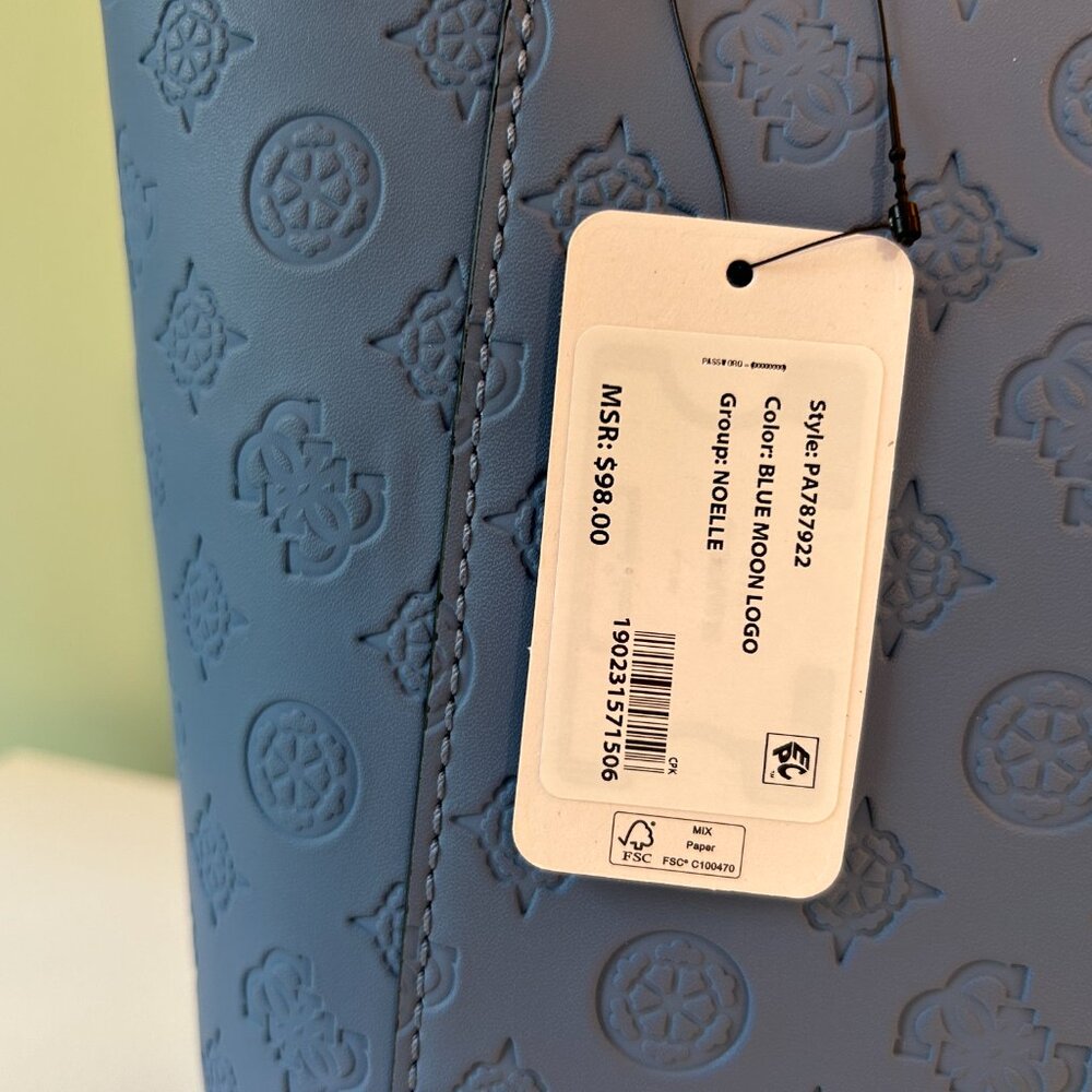 Guess Noelle Small Elite Tote Handbag - Picture 6 of 10